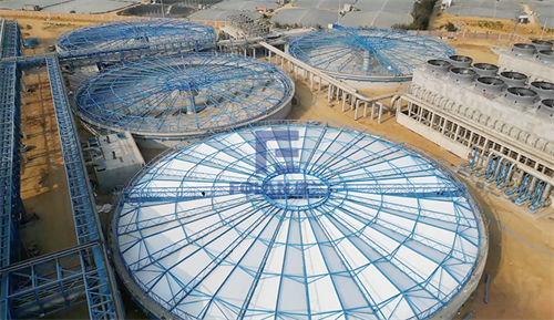 萬平工程，福建某污水池加蓋工程成功竣工